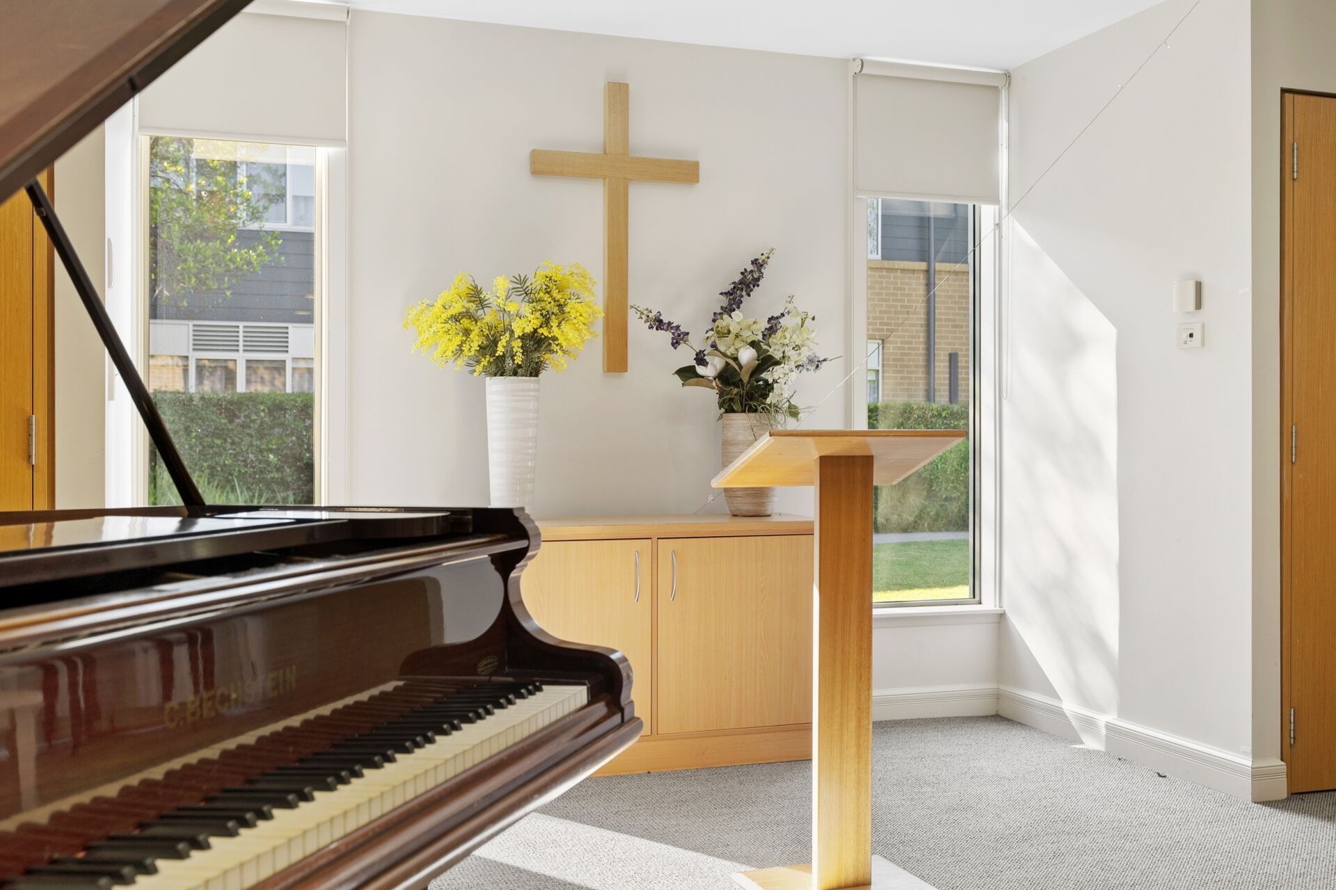 Chapel at baptistcare shalom centre aged care home in macquarie park nsw